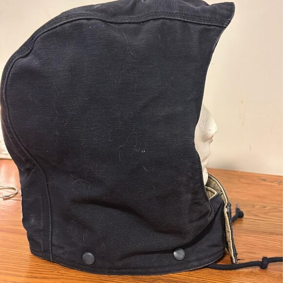 Carhartt FR Duck Hood Hat Quilt Lined Snap On Flame Resist Insulated - Picture 1 of 4